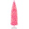 Best Choice Products Pre-Lit Pink Artificial Christmas Tree, Holiday Pencil Tree w/ Metal Stand